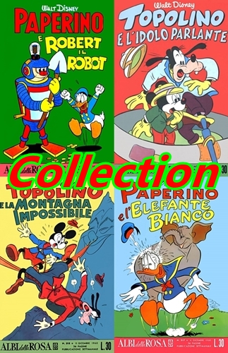 Albi della rosa / Albi di Topolino – Collection (467 Volumi)(Mondadori 1954-1982)