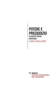 Nicola Emery (a cura di) – Potere e pregiudizio (2021)