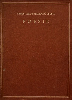 Sergej Aleksandrovic Esenin – Poesie (1981)