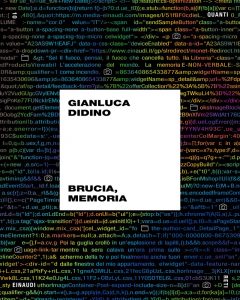 Gianluca Didino – Brucia, memoria (2021)