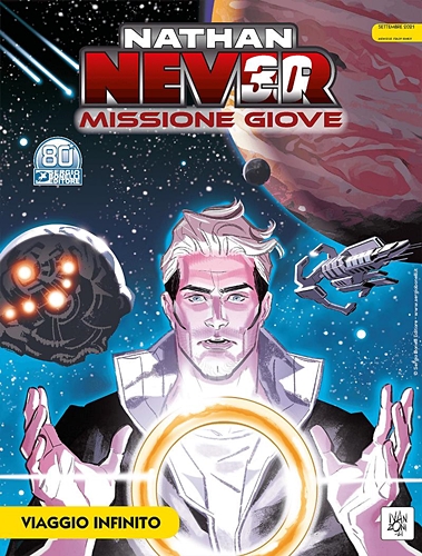 Nathan Never Missione Giove – Serie Completa (4 Volumi) (Bonelli 2021)