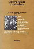 img Luciano Canfora - Cultura classica e crisi tedesca (1977)
