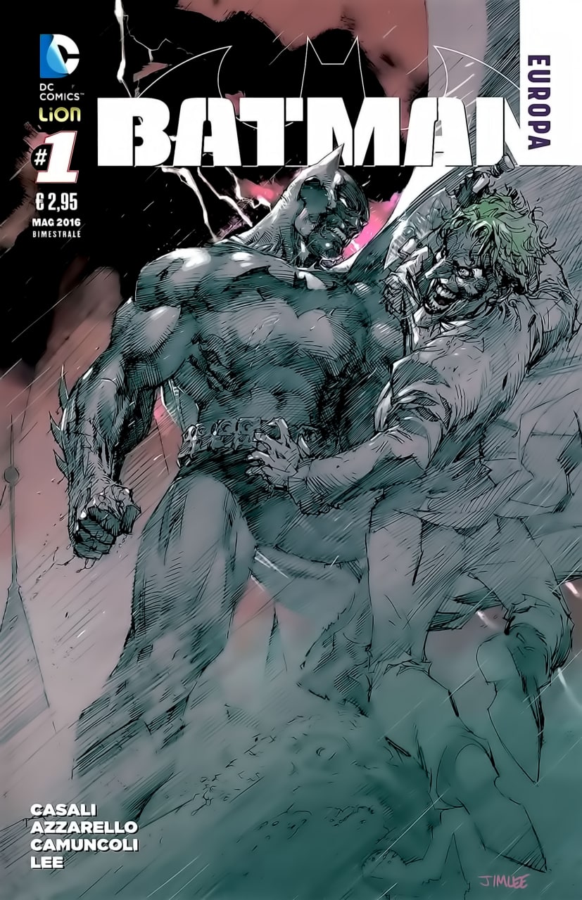 Batman Europa – Miniserie Completa (4 Volumi)(Rw Lion 2016)
