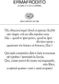 Il Panormita e Nicola Gardini (a cura di) - Ermafrodito (2017)