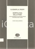 Vladimir JA. Propp - Morfologia della fiaba (1966) PDF