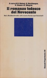 AA. VV. – Il Romanzo Tedesco del Novecento (1973)