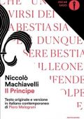 img Niccolò Machiavelli - Il principe. Testo originale e versione in italiano contemporaneo di Pie