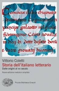 Vittorio Coletti – Storia dell’italiano letterario (2022)