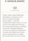 Valerio Magrelli - Il sangue amaro (2014)
