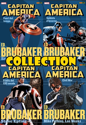 Capitan America – Ed.Brubake – Serie Completa (16 Volumi)(Panini 2013-2021)