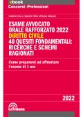img AA.VV. - Esame avvocato. Orale rafforzato 2022 (2021)