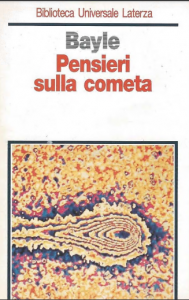 Pierre Bayle, Gianfranco Cantelli – Pensieri sulla cometa (2008)
