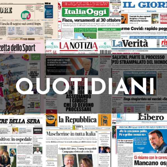 Quotidiani di oggi 24/09/2026 aggiornato h.16.05