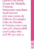 Cesare De Michelis - Settecento veneziano (2022)