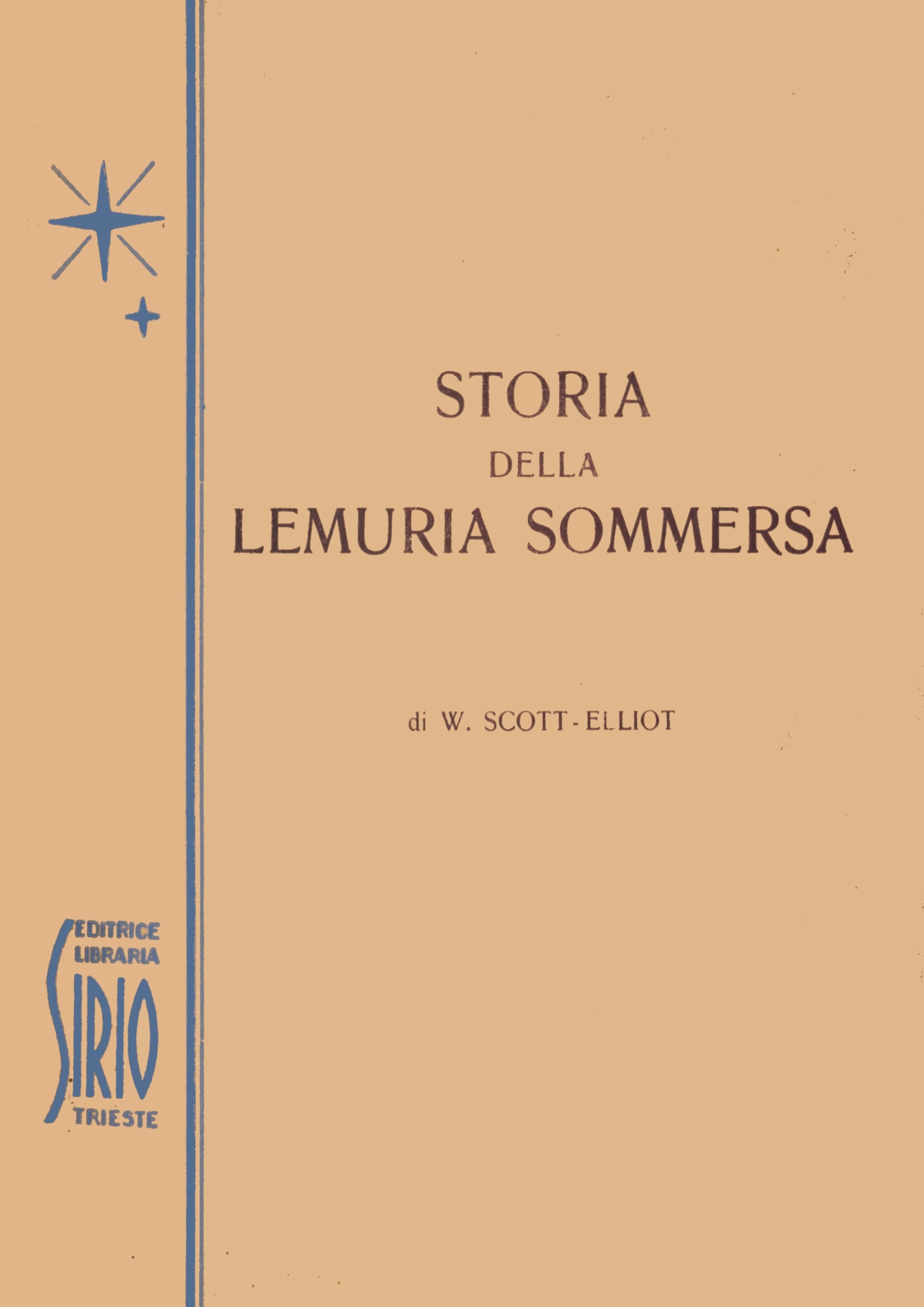 William Scott-Elliot – Storia della Lemuria sommersa (2019)