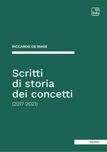 Riccardo De Biase – Scritti di storia dei concetti (2022)