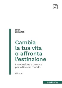 Luca Lo Sapio – Cambia la tua vita o affronta l’estinzione Vol.1 (2022)