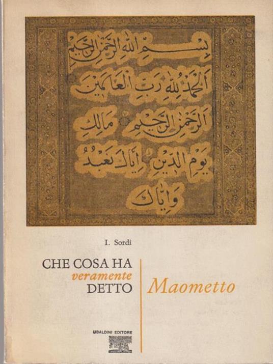 Italo Sordi – Che cosa ha veramente detto Maometto (1970)