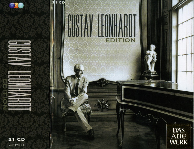 Gustav Leonhardt Edition (J.S. Bach, F. Couperin, J.-P. Rameau, H. Purcell, J. Dowland, W. Byrd, O. Gibbons, von Biber, G. Muffat, J.J. Froberger, J. Kuhnau, G. Boehm/Bohm, G.F. Handel, etc.) (21 CD) (2008) MP3 320 kbps