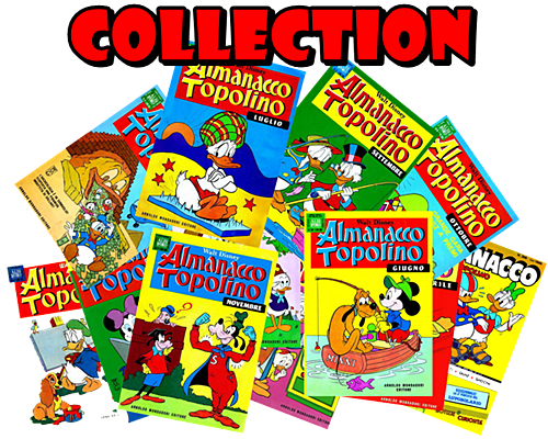 Almanacco Topolino – Collection (219 Volumi)(Mondadori 1957-1984)