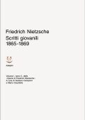 Friedrich Nietzsche - Scritti giovanili 1865-1869 (2001) PDF
