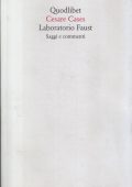 Cesare Cases - Laboratorio Faust (2019)