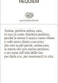 Patrizia Valduga - Requiem (2013)