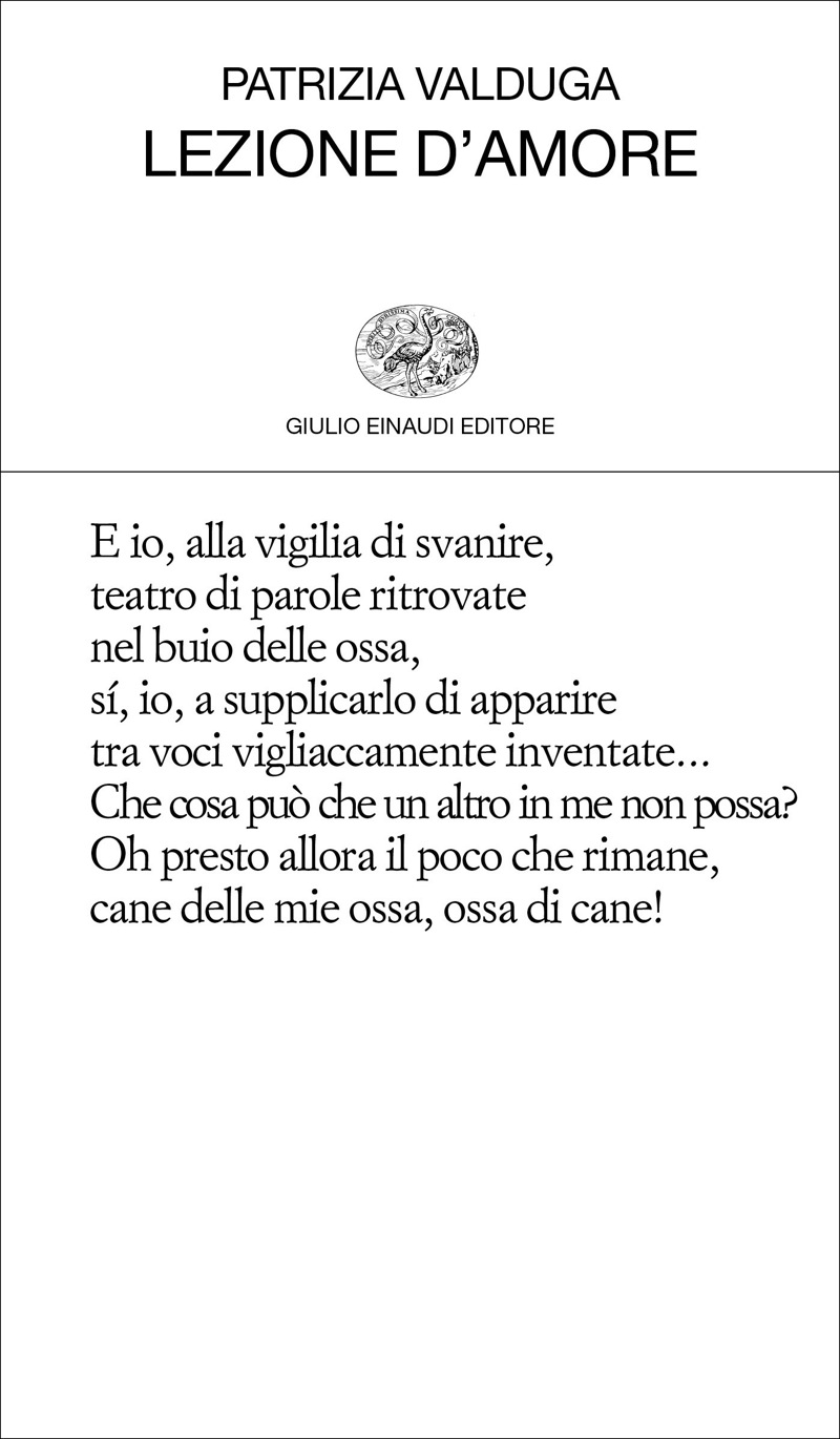 Patrizia Valduga – Lezione d’amore (2019)
