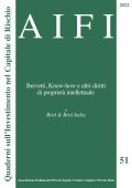 AA.VV. - AIFI 51/2022. Brevetti, Know-how e altri diritti di proprietà intellettuale (2022)