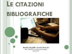 Annalisa Angelili – Le Citazioni Bibliografiche (2013)