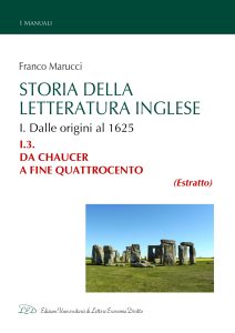 Franco Marucci – Storia della Letteratura Inglese. I.3. Da Chaucer a fine Quattrocento (2022)