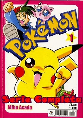 Pokémon – Serie Completa (8 Volumi)(Play Press 2001-2002)