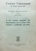 Poggio Bracciolini - Contro l'ipocrisia (2008) PDF