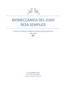Attilio Sacripanti – biomeccanica del Judo resa semplice (2019)