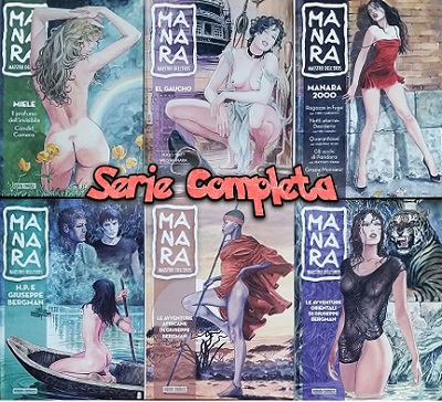 Manara Maestro dell’eros – Serie Completa (24 Volumi)(Corriere della Sera)(2013-2014)