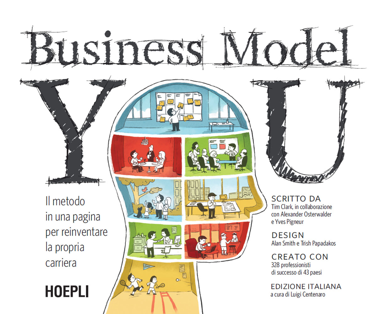 Timothy Clark, Alexander Osterwalder, Yves Pigneur – Business model you. Il metodo in una pagina per reinventare la propria carriera (2014) Timothy Clark, Alexander Osterwalder, Yves Pigneur – Business model you. Il metodo in una pagina per reinventare la propria carriera (2014)