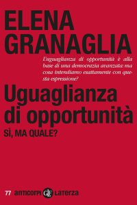 Elena Granaglia – Uguaglianza di opportunità (2022)