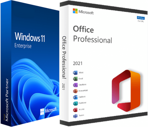 Windows 11 Enterprise 22H2 Build 22621.1105 (No TPM Required) (64-Bit) + Office 2021 Pro Plus Multilingual Preactivated