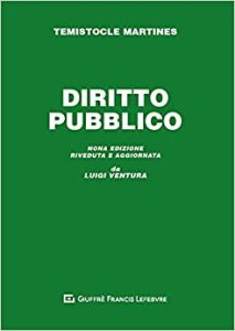 Temistocle Martines – Diritto Pubblico (2019) pdf