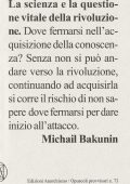 Michail Bakunin - La scienza e la questione vitale della rivoluzione (2015)