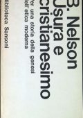 Benjamin Nelson - Usura e cristianesimo  (1967) PDF