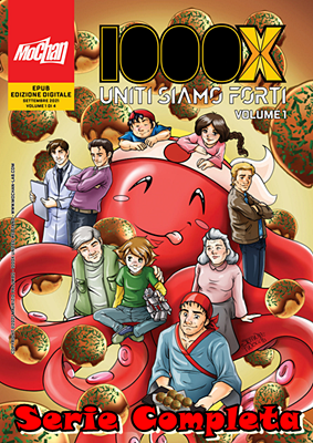 1000X Uniti siamo forti – Serie Completa (4 Volumi)(Mochan Lab 2021-2022)