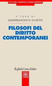 Gianfrancesco Zanetti – Filosofi del diritto contemporanei (1999)