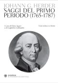 Johann G. Herder - Herder. Saggi del primo periodo (1765-1787) (2023)