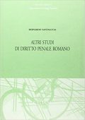 Bernardo Santalucia - Studi di diritto penale romano (1994) PDF