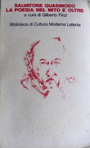 Gilberto Finzi (a cura di) – Salvatore Quasimodo. La poesia nel mito e oltre (1986) PDF