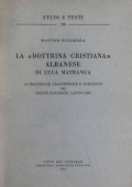 Matteo Sciambra - La dottrina cristiana albanese di Luca Matranga (1964) PDF