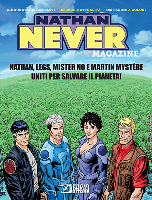 Nathan Never Magazine – Collection (9 volumi)(Bonelli 2015-2024)