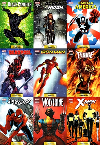 Marvel Gli anni 2000 Collezione – la Rinascita – Serie Completa (10 volumi)(Panini Comics 2021)