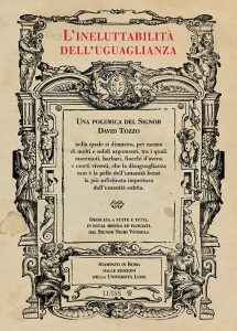 David Tozzo – L’ineluttabilità dell’uguaglianza (2023)